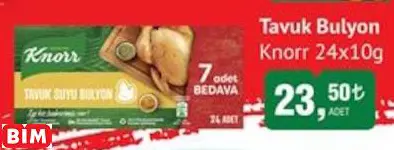 KNORR TAVUK BULYON KNORR TAVUK BULYON